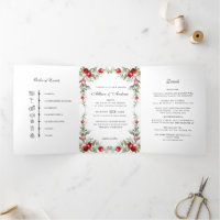 Convite Timeline para Casamento de Natal em Berry 