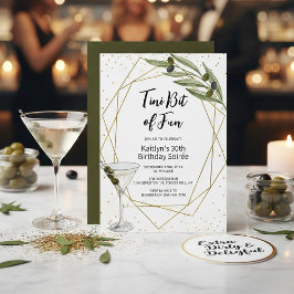 Convite Tini Bit Of Fun Martini Soirée