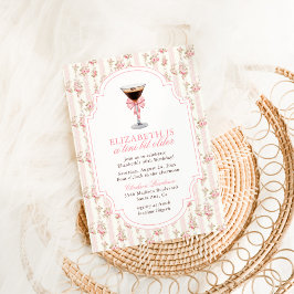 Convite "Tini Bit Older Espresso Martini Coquette Birthday