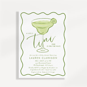 Convite Tini One está a caminho Chá de Bebê Martini