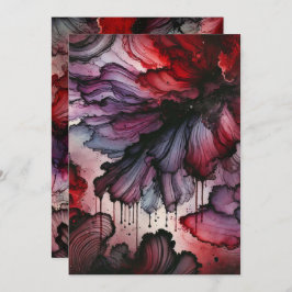 Convite Tinta de Álcool do Halloween, Vampiro Imprimível