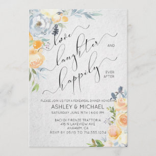 Convite TINTA E ROSA  Felizmente Nunca Após O Ensaio