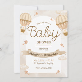 Convite Tiny Moments Big Love Baby Shower