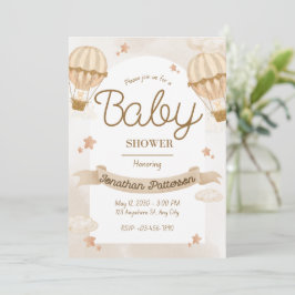Convite Tiny Moments Big Love Baby Shower