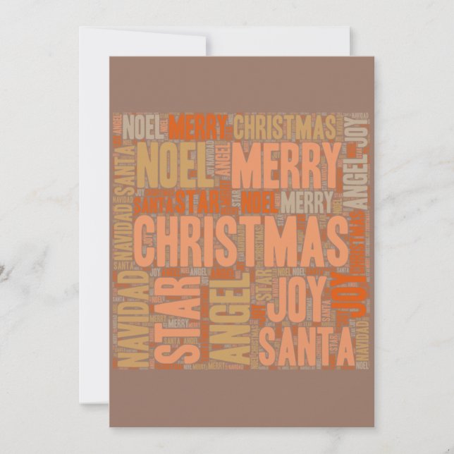 Convite Tipografia de Natal (Frente)