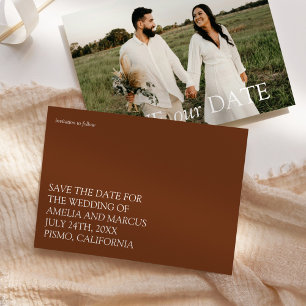 Convite Tipografia Moderna e Elegante para Casamento Salve
