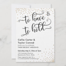 Tipografia Para Ter e Manter, Confete Dourado Fals