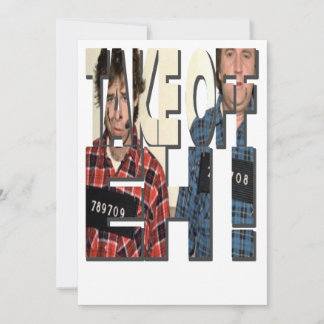 Convite Tira-Te, Eh! Design Clássico de Brew Estranho