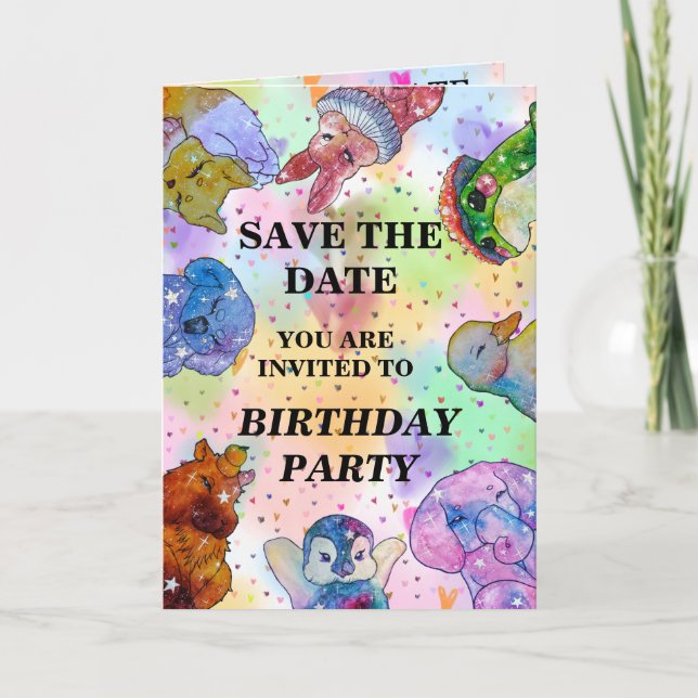 Convite Tirinhas da Sorte (Frente)