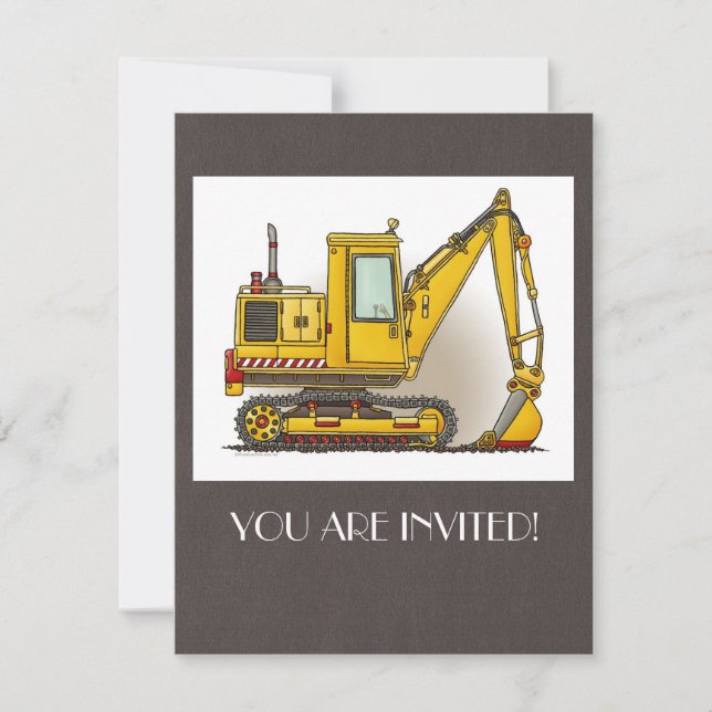 Convite Tiro de Digger (Frente)