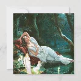 Convite Titania Dormindo à Lua - Arte Simmons