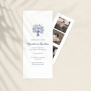 Convite Titular do Indicador de Desenho do Buquê de Marca 