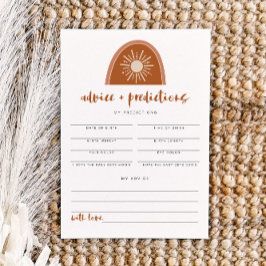 Convite TNLEY Terracotta Rainbow Advice & Predictions Inv