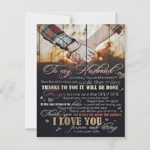 Convite To My Husband Gift Letter For Him