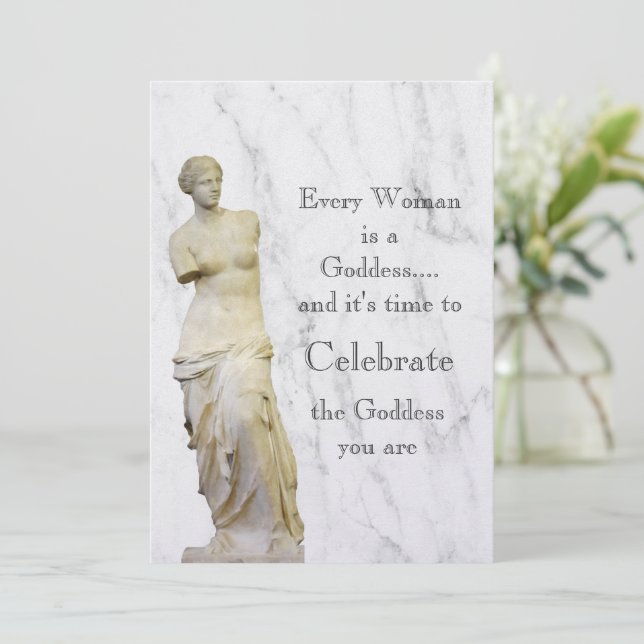 Convite Todas as mulheres (Em pé/Frente)