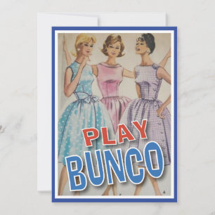 Convite Todas As Mulheres Estão Jogando Bunco