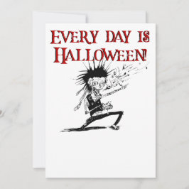 Convite Todo dia é Halloween!