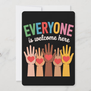 Convite Todo Mundo É Bem-Vindo Aqui