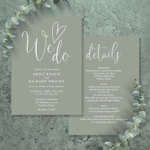 Todos Em Um Para Fazermos Casamento Verde Do Sábio