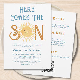 Convite Todos em Um Vem o Chá Filho Menino