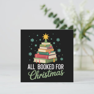 Convite Todos Reservados Para Livros De Árvore De Natal Xm