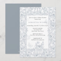 Toile De Jouy Chinoiserie Menino Chamada Baby Show