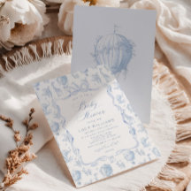 Toile Elegant Safari Como balão de ar Baby shower
