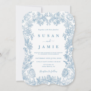 Convite Toile Wedding