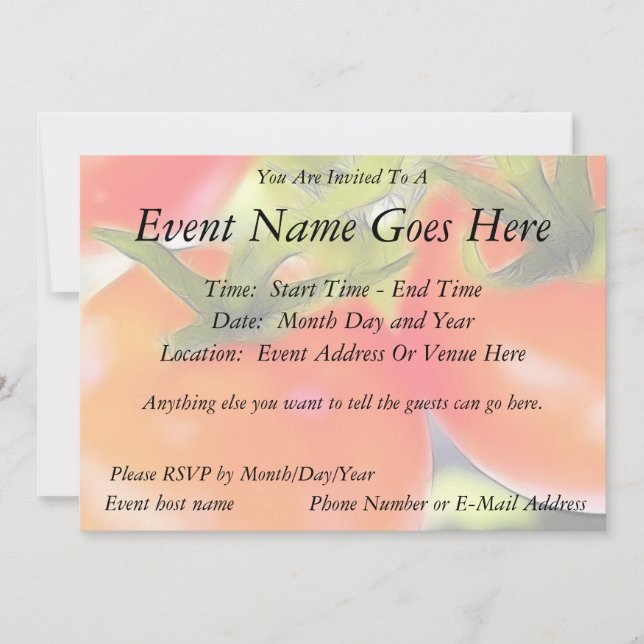 Convite Tomates fecham (Frente)