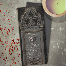 Tombstone do Cemitério do Monstro Assustador do Ha