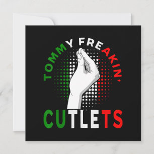 Convite Tommy Cutlets