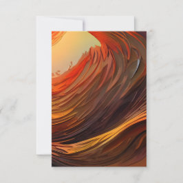 Convite Tons Terrosos Nascer do Sol Surrealista