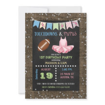 Toques e Tutus Gêmeos Aniversário ou Chás de Bebê