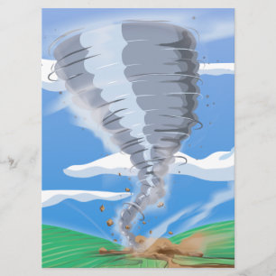 Convite Tornado Twister