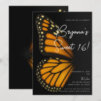 Tornando-se Borboleta Monarca Mariposa Sweet 16