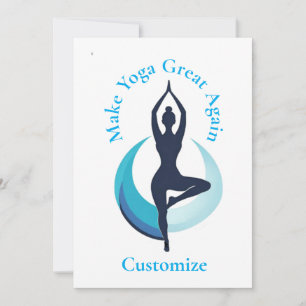 Convite Tornar Excelente Yoga Novamente Thunder_Cove