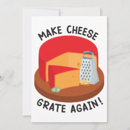 Convite Tornar Grata De Queijo Novamente