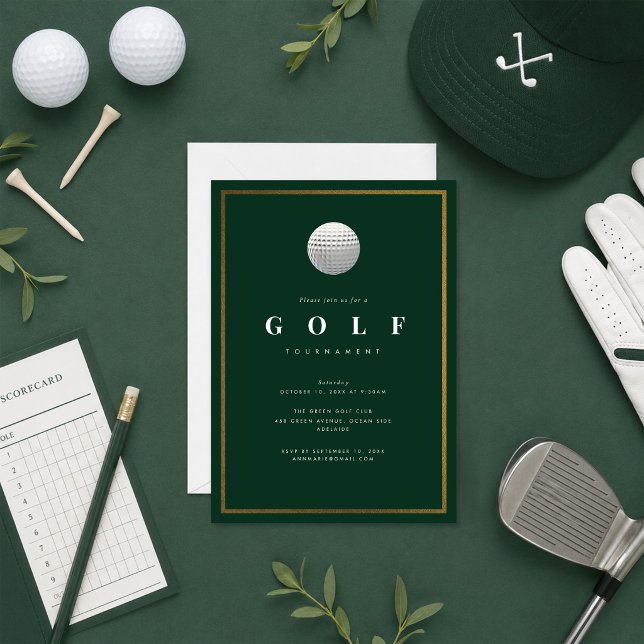 Convite Torneio de Golfe (Criador carregado)
