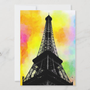 Convite Torre Eiffel