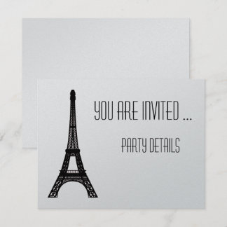 Convite Torre Eiffel de Paris