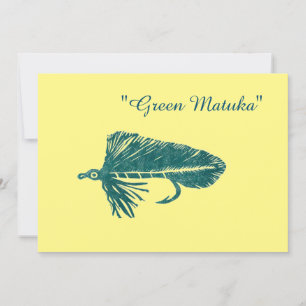 Convite Torre verde Matuka pesca com moscas, arte de voo