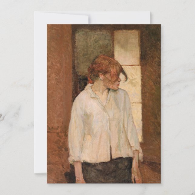 Convite Toulouse-Lautrec - A Montrouge, Rosa La Rouge (Frente)