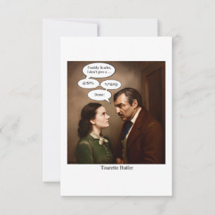 Convite Tourette Butler