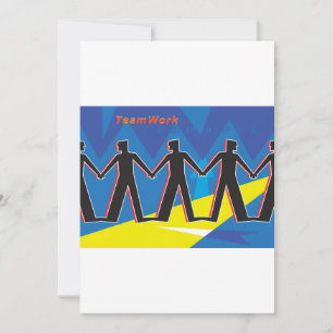 Convite Trabalho em equipe