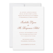 Tradicional Terracotta Casamento Elegante Formal