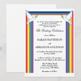 Convite Traditional Jewish Wedding Invitations - Ark