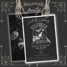 Trajes de Halloween Pretos & Troca de Presentes de
