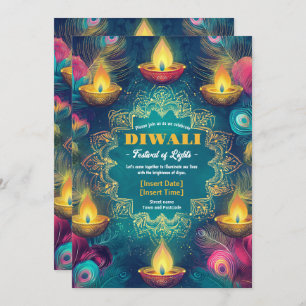 Convite Tranquil Diwali Aura