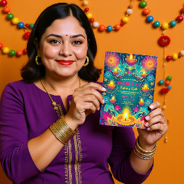 Convite Tranquil Diwali Aura