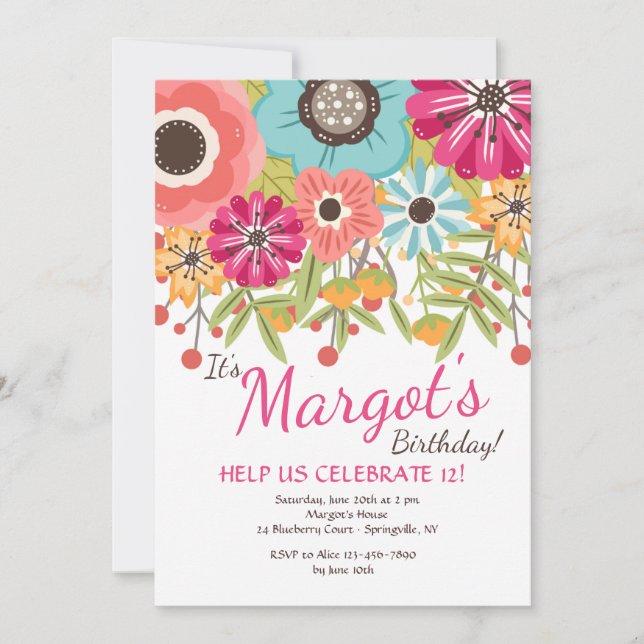 Convite Transbordando Cor (Frente)